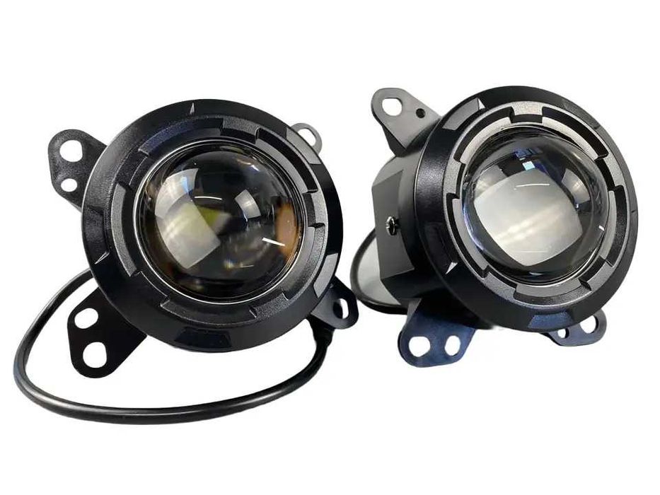 Протитуманні фари LED круглі 4" дюйм 100мм 90W штатн на DAF XF CF LF