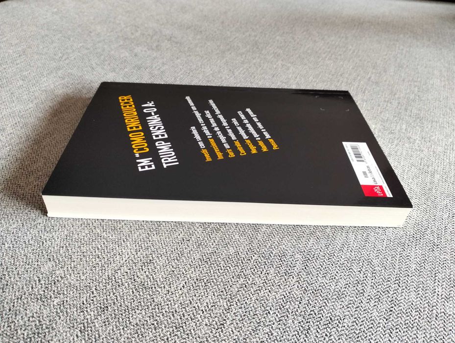 Livro "Trump como enriquecer" de Donald J. Trump