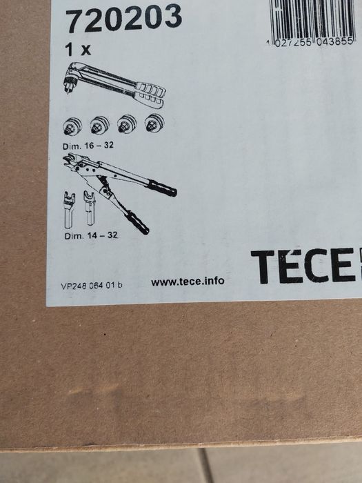 Zaciskarka praska tece nowa