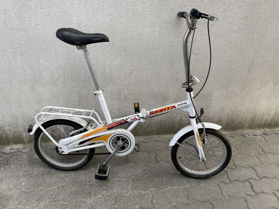 Bicicleta órbita pratic dobrável roda 16