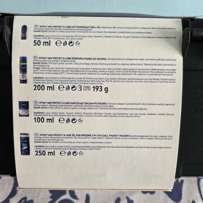 Nivea men Tech Master