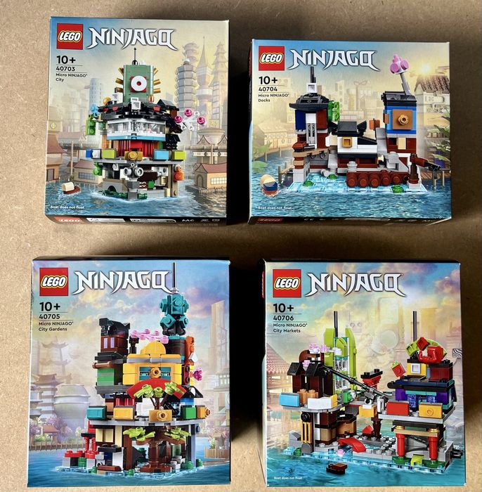 Lego Marvel 76213 | Ninjago 40703|04|05|06