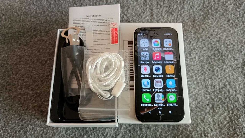 Топовий Мiнi Смартфон SOYES Q - 3.58‘’ 4GB/ 64GB Android 12 + Apple