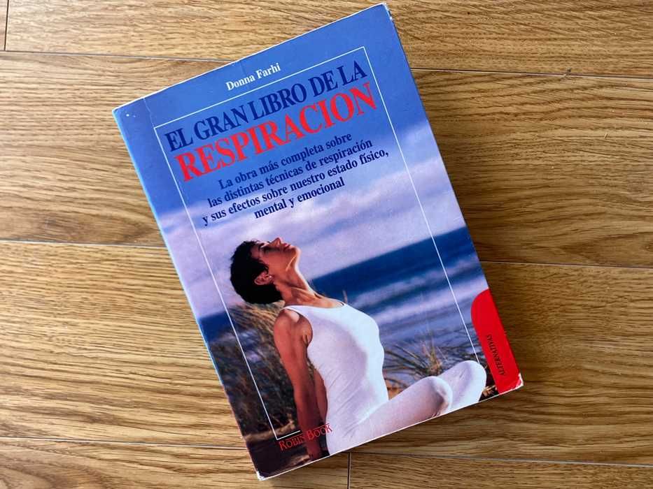 "El gran libro de la respiracion" de Donna Farhi