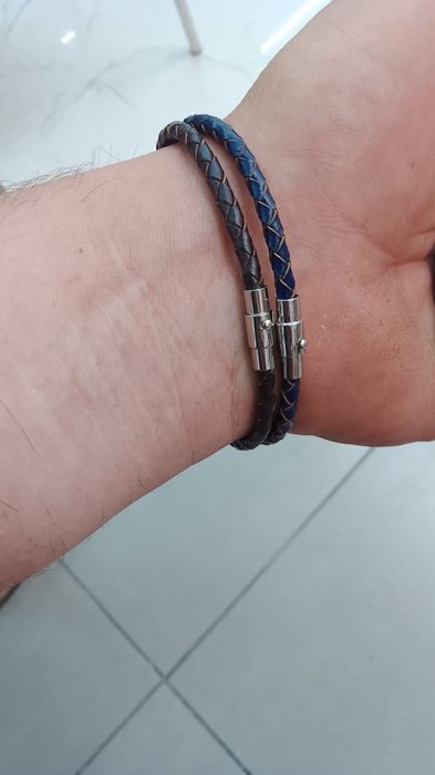 Skórzane bransoletki