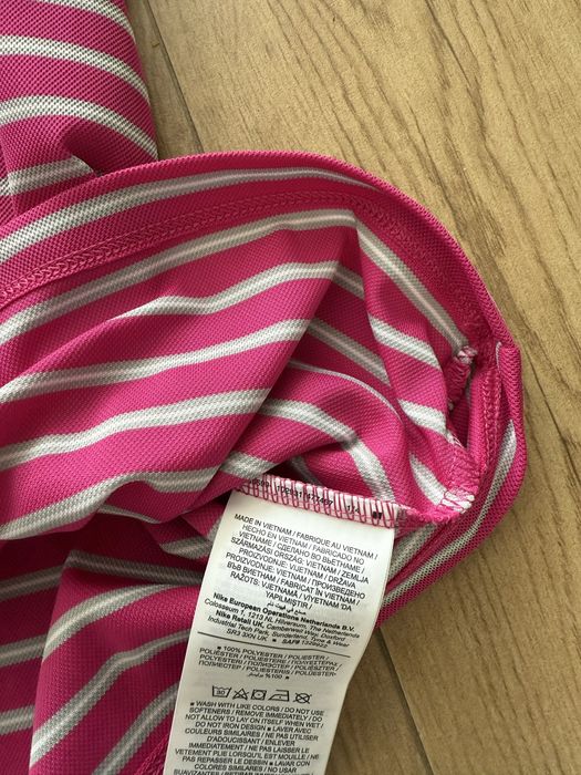 Футболка рожева оригінал поло теніска сорочка Nike розмір L Л