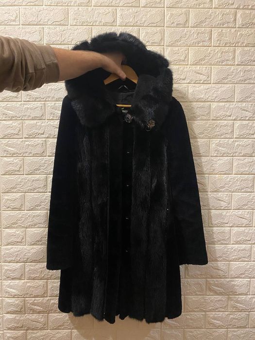 шуба мутон натуральна