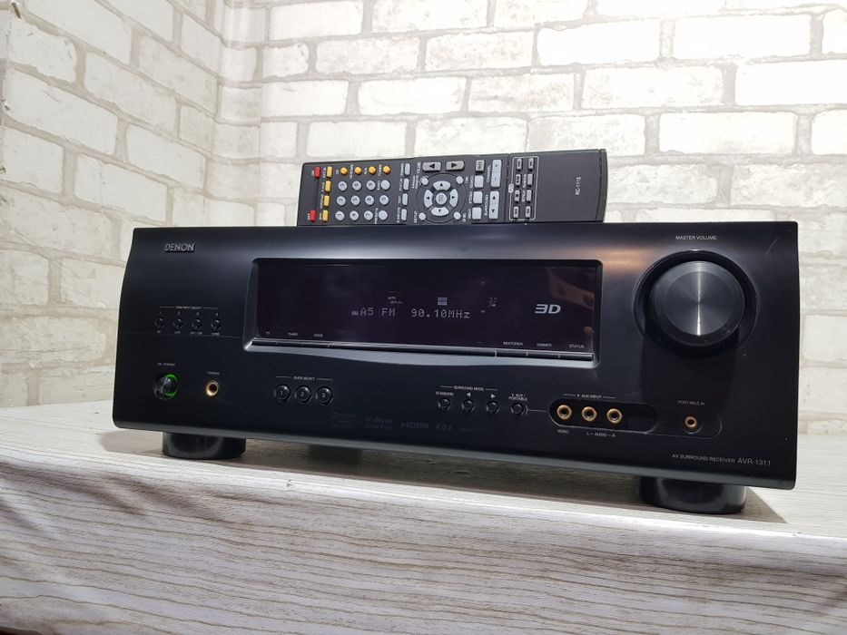 5.1 AV ресивер DENON AVR-1311, *5x110 Вт, HDMI, 3D, б/у з Німеччи