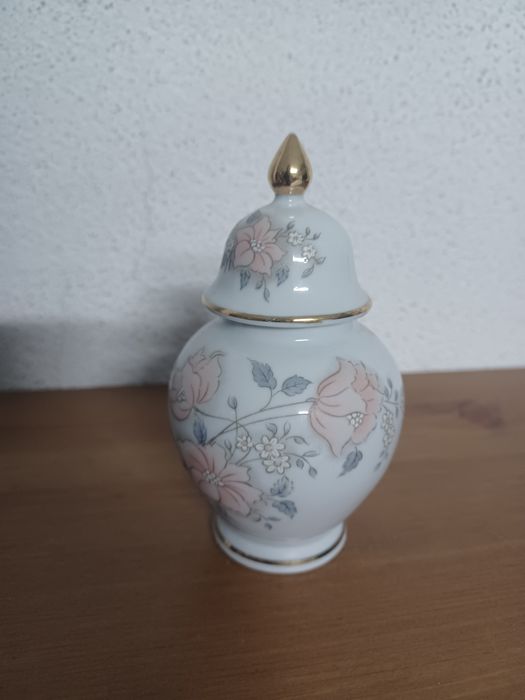 Pequeno pote em porcelana Pâte Limoges - RESERVADO