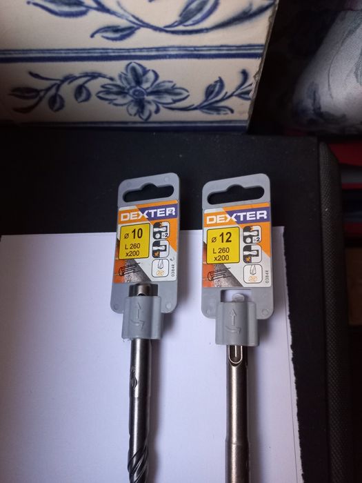 Conjunto de 2 brocas longas novas Dexter