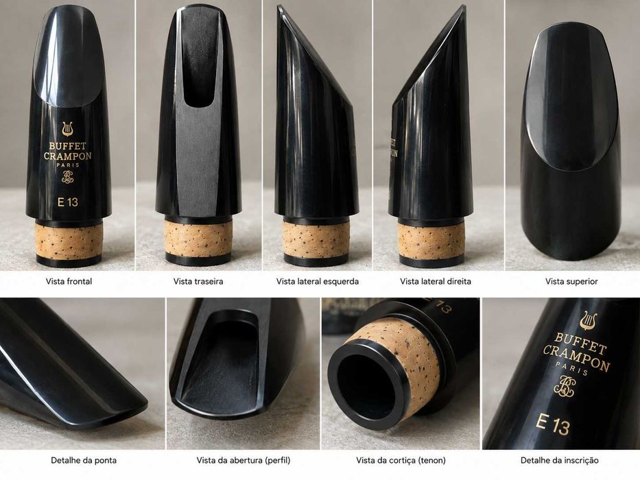Boquilha para clarinete/Mouthpiece for clarinet