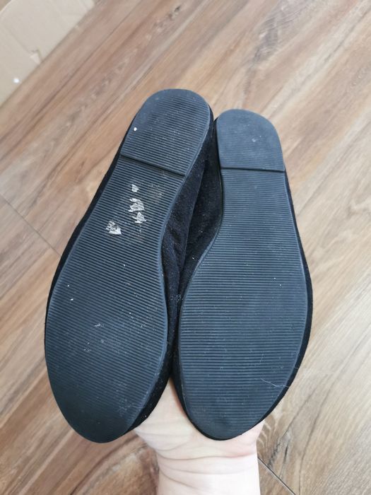 Czarne balerinki h&m baleriny damskie baletki 36
