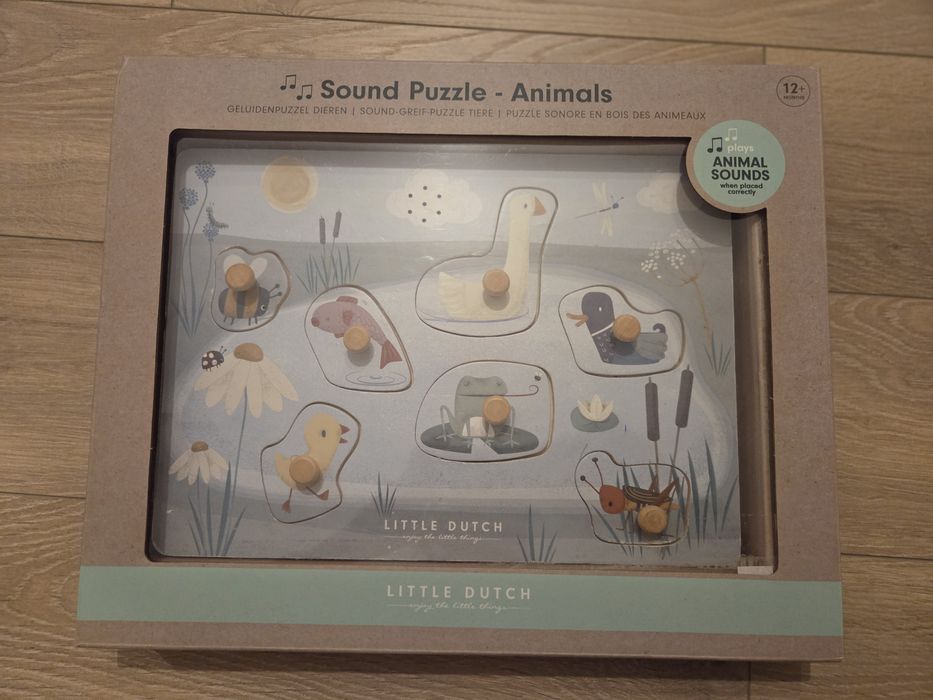 Little Dutch puzzle dźwiękowe