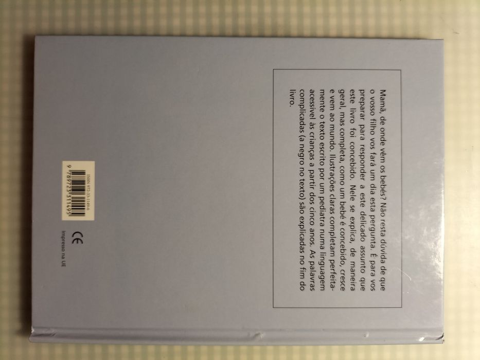 Livro de Educação sexual para crianças