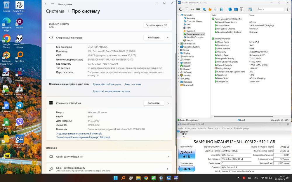 Yoga 16 2k 2в1 360 i7-1260P 12ядер 16 ddr5 512 pci4 Bat 8ч Грнт 0% Рас