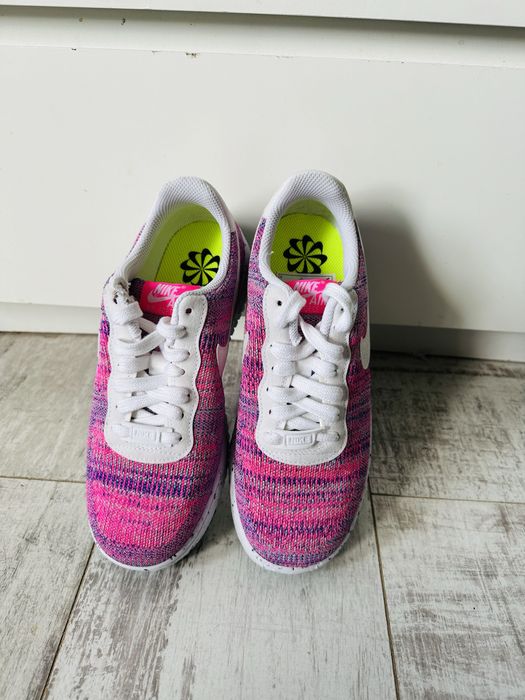 Buty sportowe sneakersy Nike Air force 1 pink rozowe 38 Edition limite