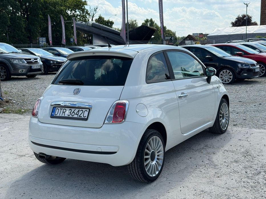 Fiat 500  1.2 Benzyna/2008r/Klima/Raty/Półskóra/Alufelgi/Zamiana