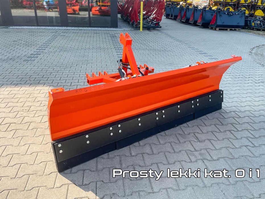 RATY* Pług Śnieżny Prosty Strzałka 1,5 -2,2m TUZ Hydrauliczny