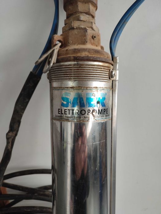 MOTOR SUBMERSÍVEL PARA POÇO SAER INOX
