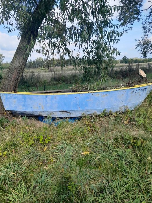 Łódka metalowa 8os