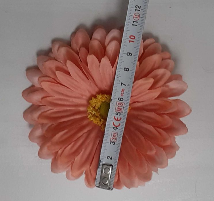 Gerbera 3 szt główka wyrobowa kwiat sztuczny