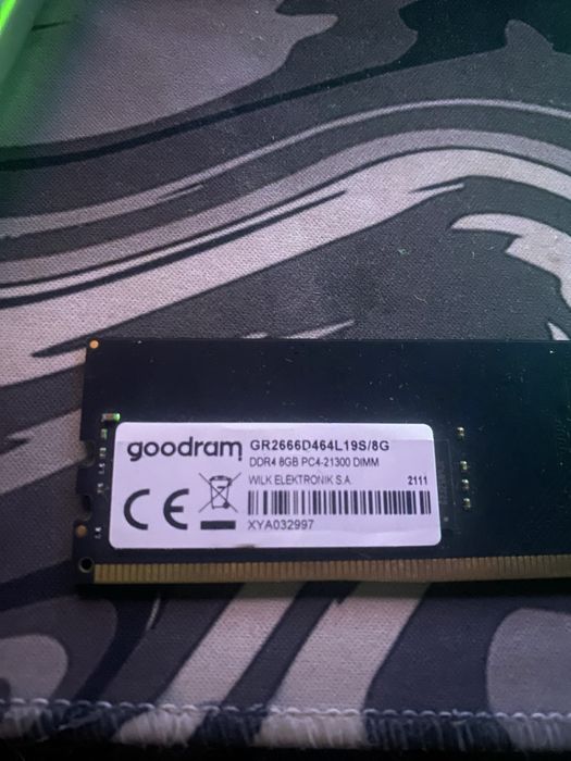 pamiec ram ddr4 8gb 2666mhz goodram