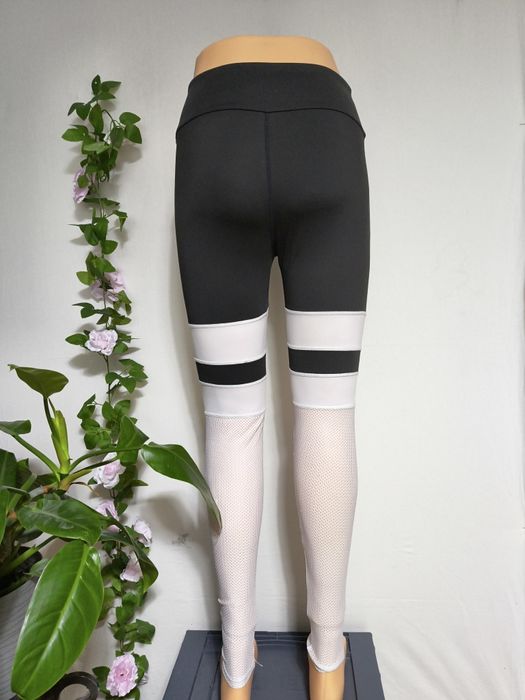 Sportowe getry z siateczka rozmiar S