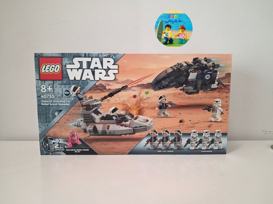 ENVIO GRATIS-LEGO 40755 Imperial Dropshipp vs Rebel Scout Speeder (Star Wars)