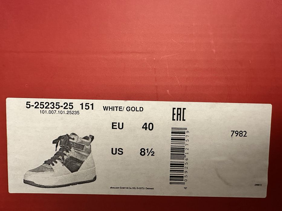 Продам кроссовки s.Oliver 40р