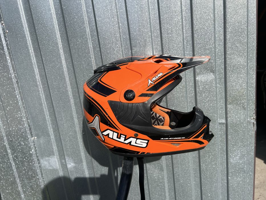Kask cross dzieciecy