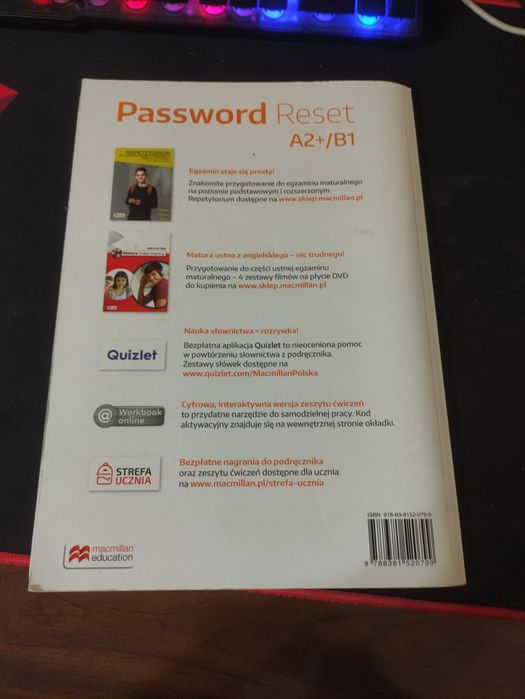 Ćwiczenia password reset A2+/B1