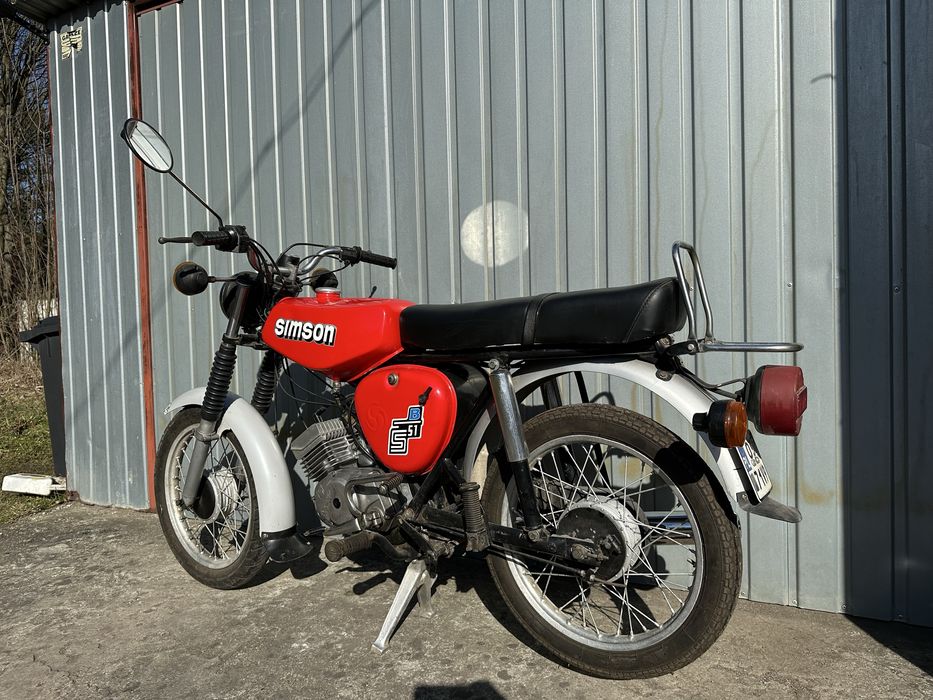 Simson S51 4 Biegowy, Zarejestrowany