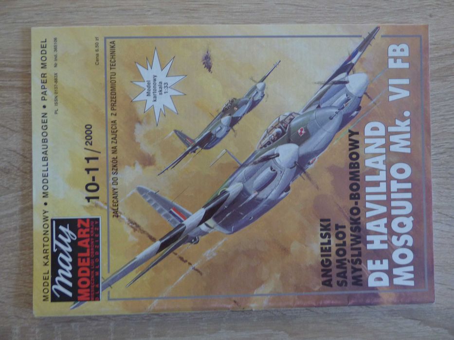 Mały Modelarz 10-11/2000 De Havilland Mosquito Mk. VI FB
