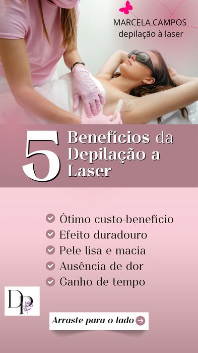 Depilação feminina a laser