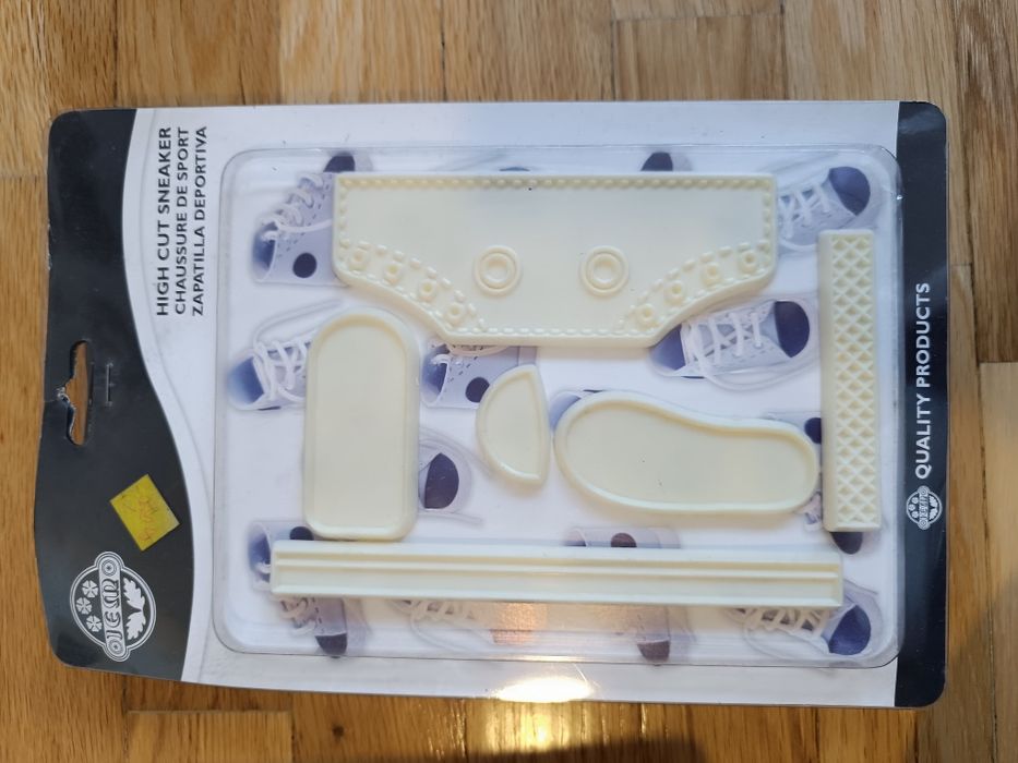 Molde para Sapatos de Bebé – Ideal para Fondant, Porcelana Fria