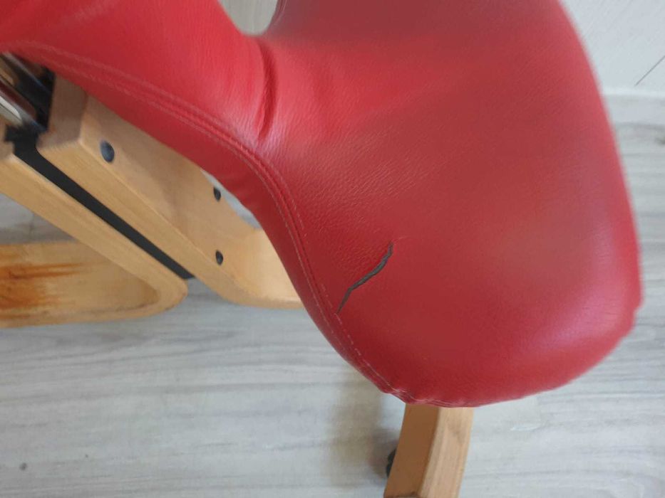 klękosiad krzesło ergonomiczne Rybo BALANS OFFICE retro vintage