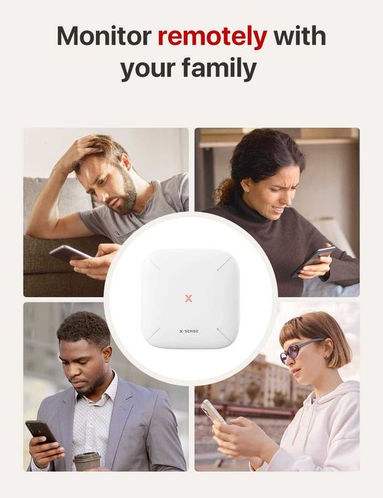 X-Sense SBS50 – stacja bazowa Smart Home 50 urządzeń system alarmowy