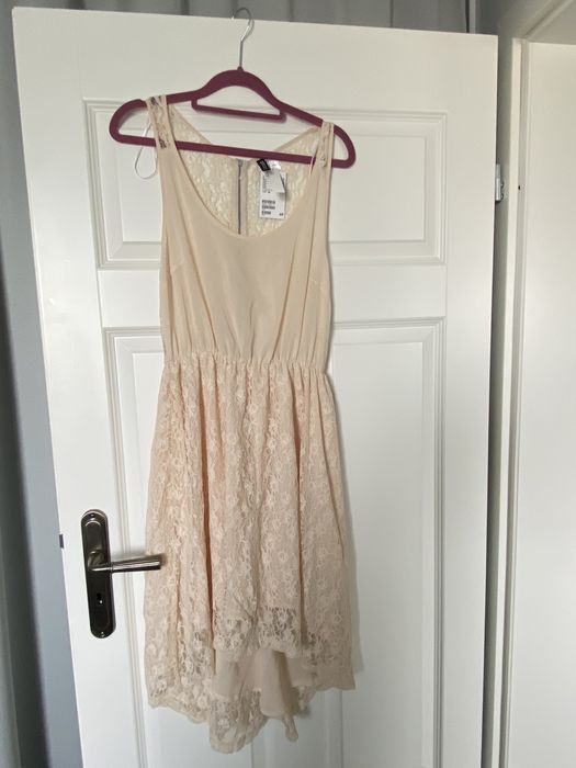 Sukienka H&M 38 koronka boho panieński