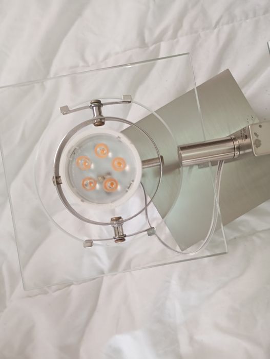 Conjunto de  Candeeiro/projector LEDs IKEA Fuga T0428