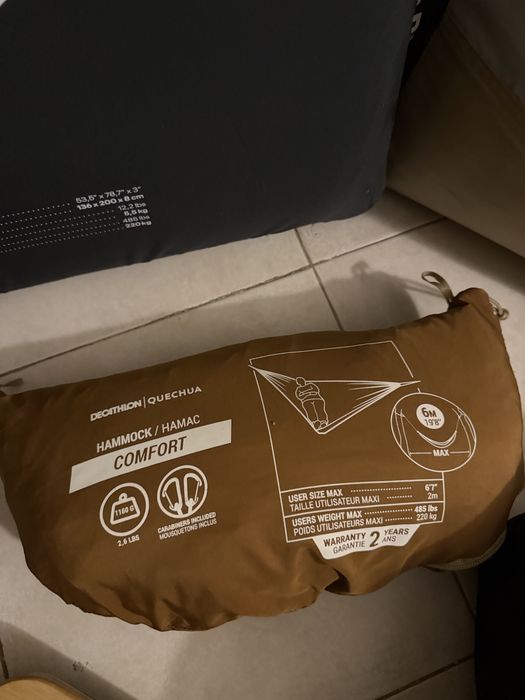 Kit campismo Tenda Air Seconds 4.2 F&B T2 c/Varanda