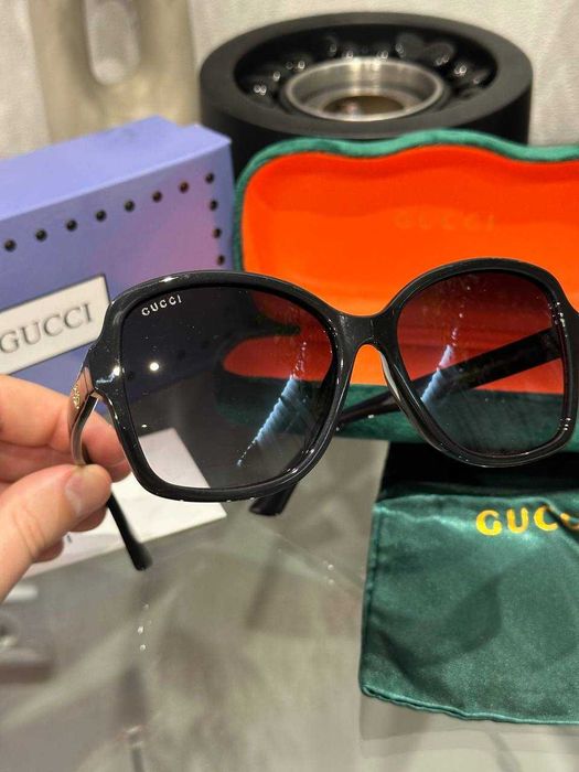 Сонцезахисні окуляри GUCCI GG0765SA 002 Жіночі Гуччі Черепаха