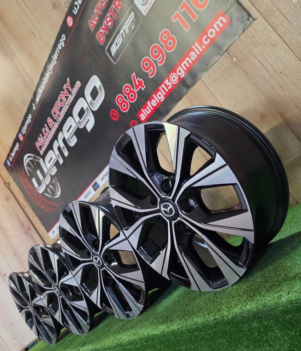 Nowe alufelgi MAZDA 16x5x114,3 - Mazda3, Mazda5,MazDa6,Cx3,Cx30 Mx5