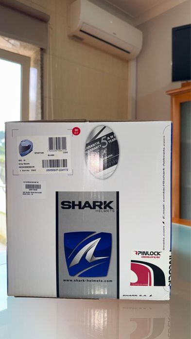 Capacete Shark Spartan Grey