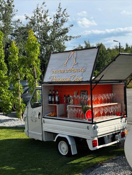 Prosecco van Gotowy Biznes Gastronomia Food Truck Ducato Dotacja