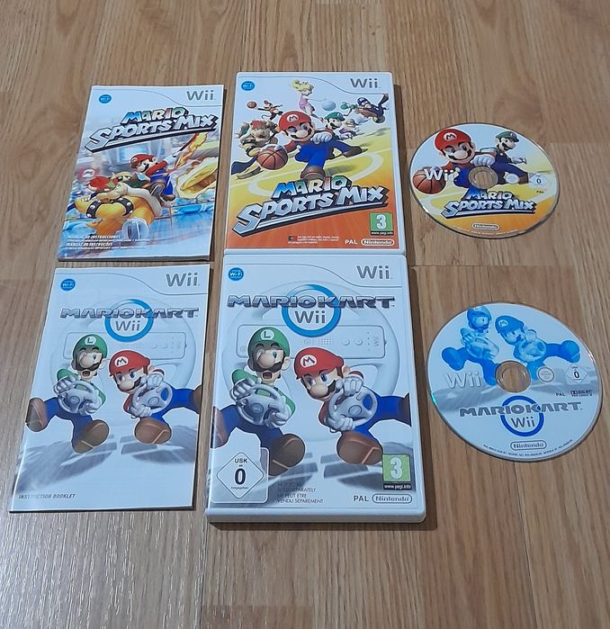 Jogos Originais Nintendo Wii/Wii U Super Mario & Sonic (Versão PT)
