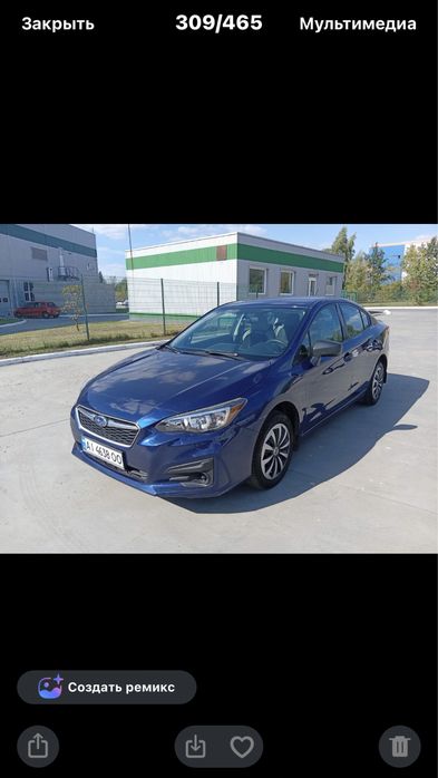 Subaru Impreza 2017 года американка