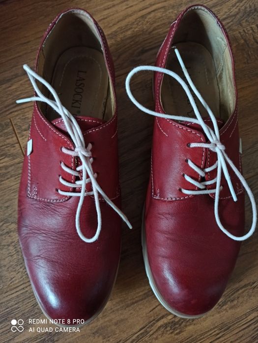 Półbuty 39 skóra