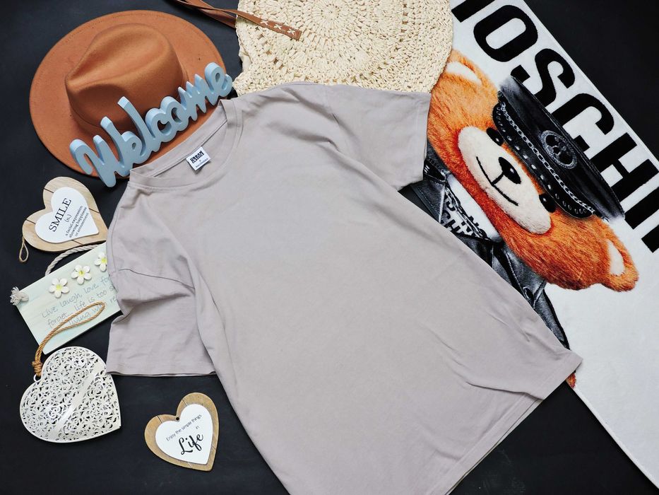 Urban Clasic Męski t shirt beż bawełna S