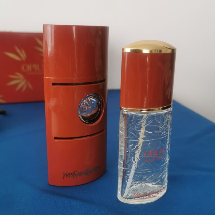 Vintage flakon YSL opium Yves Saint Laurent kolekcjonerskie