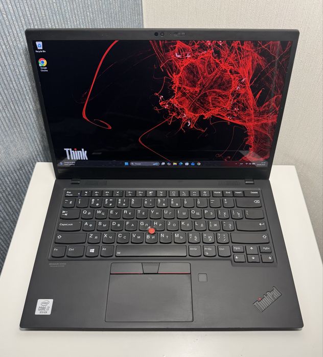 Lenovo ThinkPad X1 Carbon G8, 14" IPS, i7-10510U, 16Gb RAM, 1Tb SSD, 2020р.